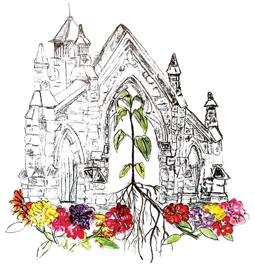 Gatehouse Illustration by Jill Collins