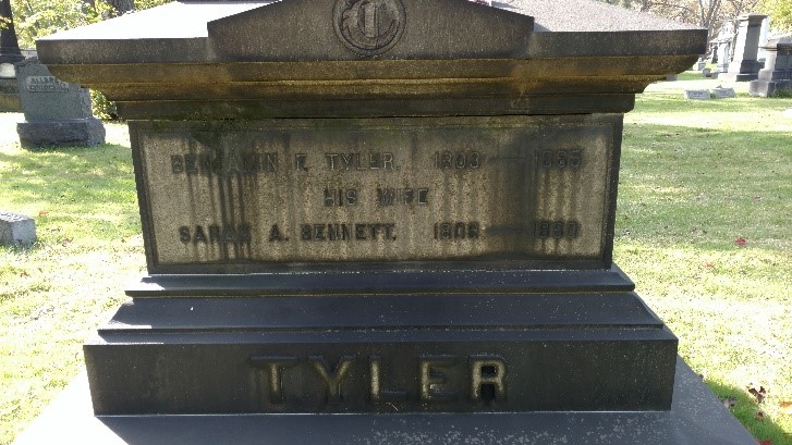Tyler headstone