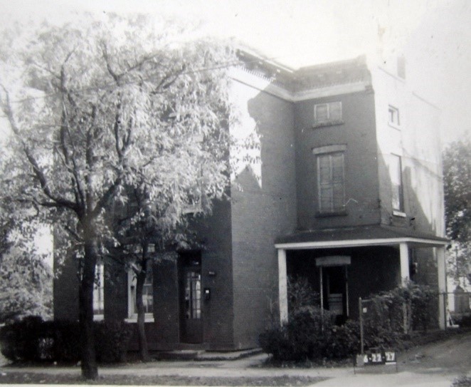 Tyler home in 1927 (Image courtesy of the Cuyahoga County Archives.) 