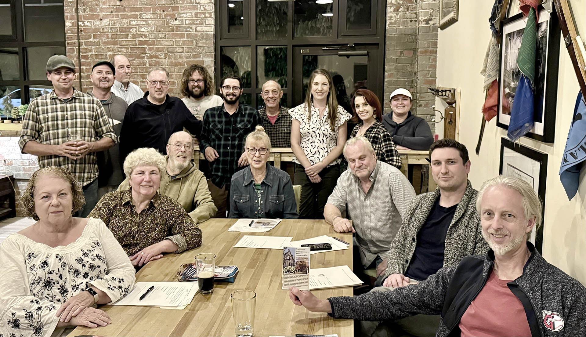 Foundation Committee Monthly Meeting at Forest City Brewery