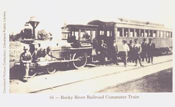 Rocky River Railroad commuter train